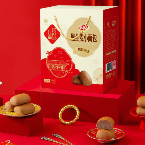 【券后价:19.9元】 达利园糕点黑全麦小面包960g*1箱 - 天猫超市