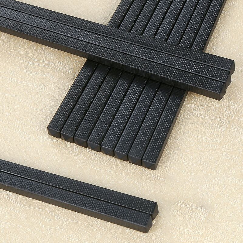 【券后价:6.8元】 【凝欢】竹节纹家庭用高档筷子10双 - 凝欢餐具旗舰店