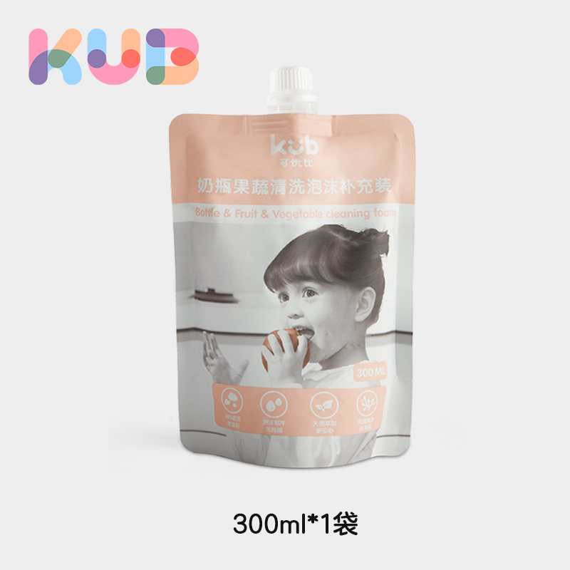 【券后价:11.9元】 可优比果蔬洗奶瓶清洗剂袋装300ml - 可优比旗舰店