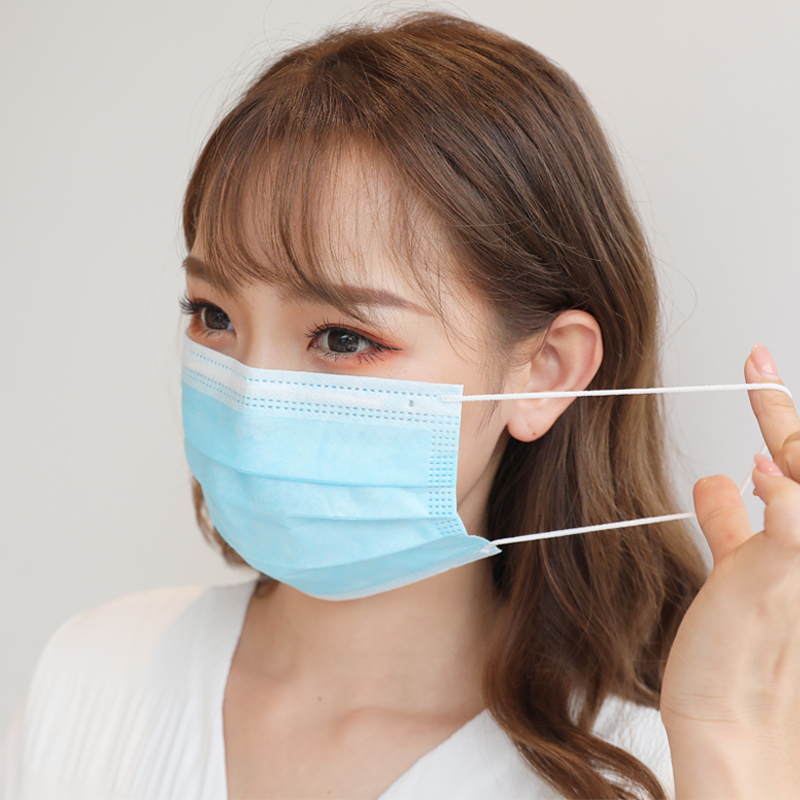 【券后价:5.9元】 一次性医疗三层医生口罩50只