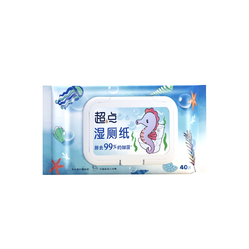 【券后价:5.1元】 (稳定签到)超点抑菌湿厕纸湿纸巾家用实惠装