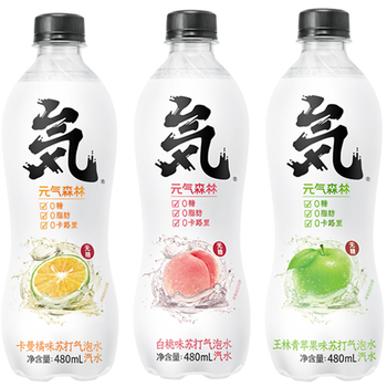 元气森林[emoji=C2A0]苏打气泡水饮料480ml*12瓶（10种款式可选）