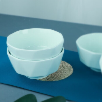 乌兰茶晶陶瓷碗  4.5英寸钻石碗*4头