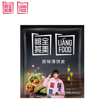 粮全其美 原味葱香薄饼皮60g*10片