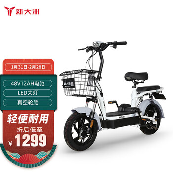 新大洲电动车 PALLA新国标电瓶车K3 灰色