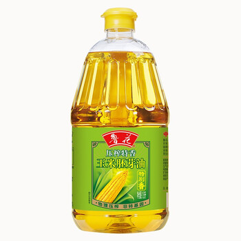 鲁花 非转基因 压榨特香玉米胚芽油1.8L