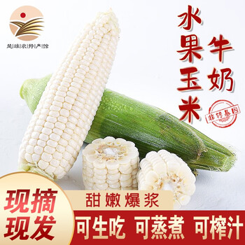 森林家 牛奶水果玉米净重5斤