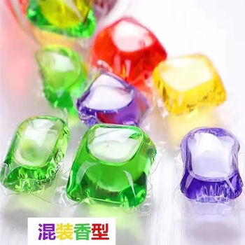 【京东】洗衣凝珠 强力去污家庭装 50颗混装