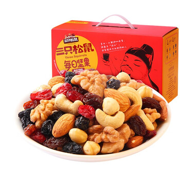 三只松鼠 牛气版每日坚果 每日搭配装750g（30天）