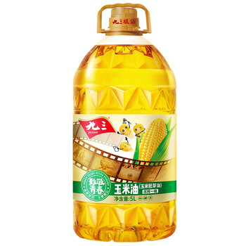 【京东】九三 食用油 非转基因 致青春系列 5L玉米油（九三出品甄选好油）