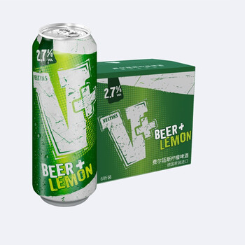 柠檬啤酒500ml 6听装