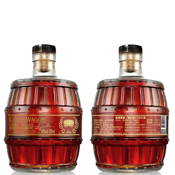 【JD配送】法国原液橡木桶造型XO礼盒装40度500ml