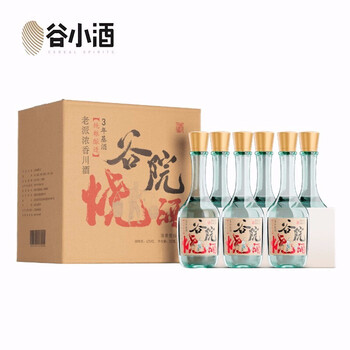 【京东自营】谷小酒 谷院烧酒 42度 整箱500ml*6瓶