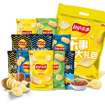 [旗舰店]乐事薯片 混合 40g*10包