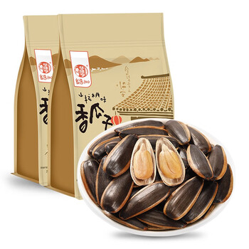 【京喜自营】华味亨 山核桃味香瓜子500g*2袋