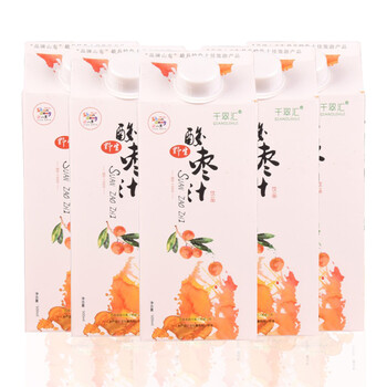 【官方旗舰店】千翠汇 酸枣汁饮料500ml*5盒