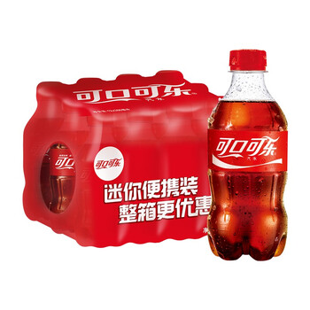【京喜补贴】可口可乐 300ml*6瓶装 碳酸饮料系列饮品