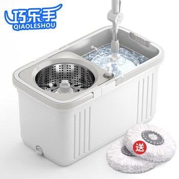 巧乐手 免手洗旋转拖把