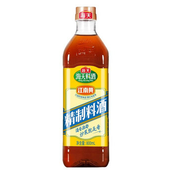 海天 精制料酒 烹饪黄酒 800ml 中华老字号