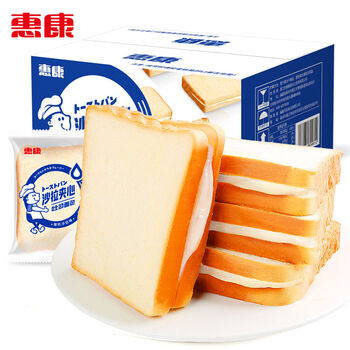 上面的立白折扣取消了~
一一
【京东】夹心吐司面包整箱400g*2