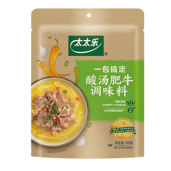 太太乐 酸汤肥牛调料100g*3袋