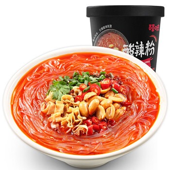 【京喜自营】百草味 酸辣粉120gX6桶
