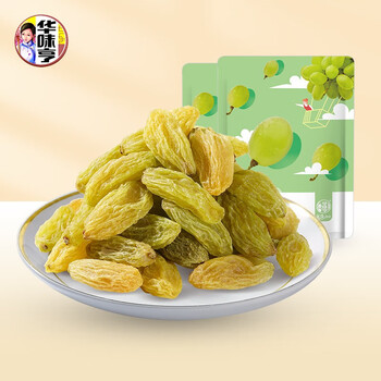 【京喜自营】华味亨 绿葡萄干208g*2袋