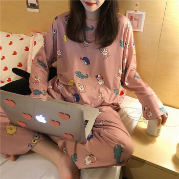 【京东】南极人秋冬季珊瑚绒睡衣家居服套装
