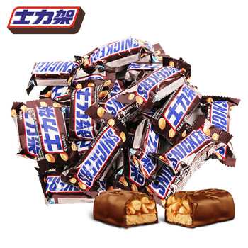 【自营】士力架花生夹心巧克力20g*10条