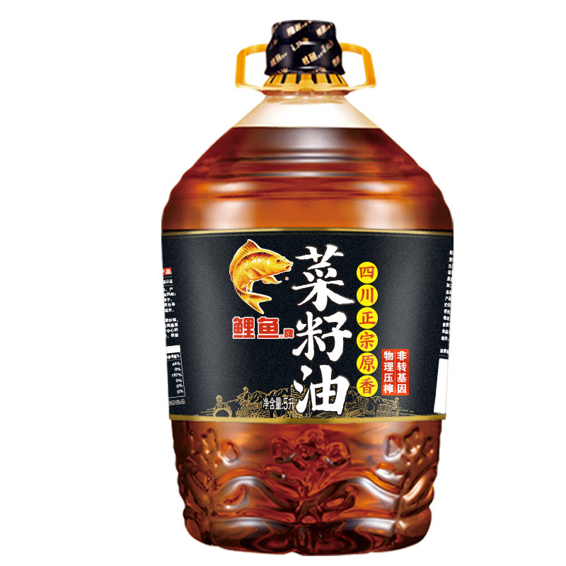 【京喜app】鲤鱼 四川菜籽油 非转基因 压榨 正宗原香菜籽油5L 
69.93元（买2件，共139.86元）
