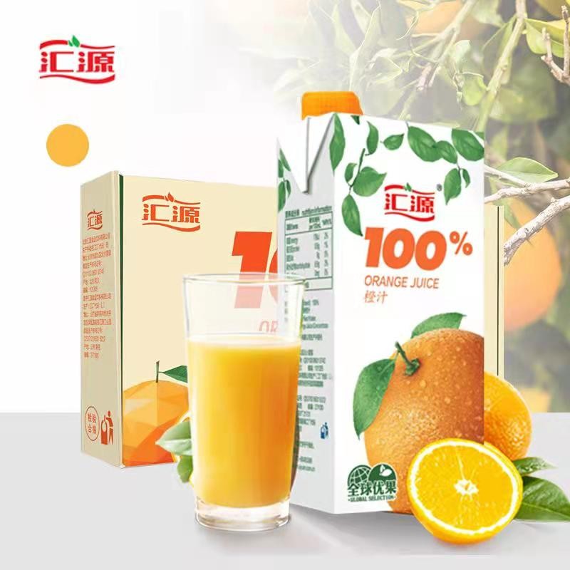 汇源果汁 100%橙汁 果汁饮料 1Lx5 盒 青春版 整箱装
 
使用京喜专享价下单1件单件39.39元