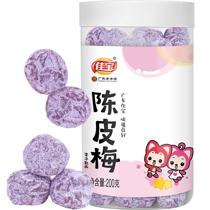 佳宝 蜜饯果干休闲零食梅子网红零食 橙味阿狸陈皮梅200g
 
下单10件单件5.92元
-
领69-10调味劵

千禾 料酒 柠檬料酒1L
 
拍5件，5折叠加69-10劵，折5.8元/件