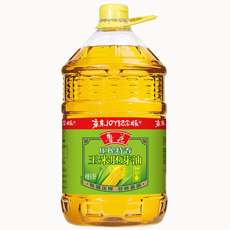 鲁花 压榨特香玉米胚芽油6.18L买2件立减20叠169-9折劵
到手单件88.9元
