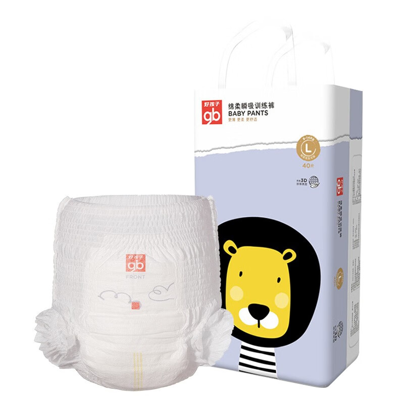 好孩子gb绵柔瞬吸拉拉裤L40片/XL38片，任选6件
 
 
凑1件
 
用399-120券，到京喜app或极速版下单182.2元
