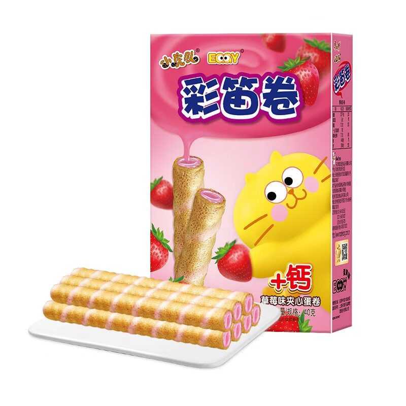 如手上还有49-20劵
康师傅彩笛卷饼干草莓味40g
拍9件7折叠20劵单件1.84
