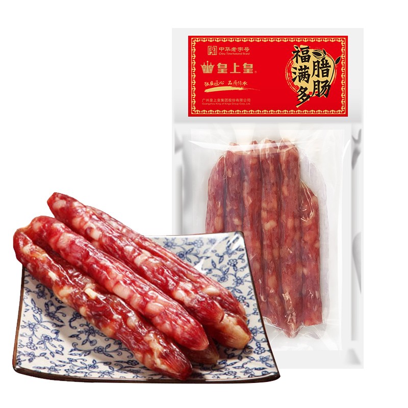 皇上皇 福满多腊肠200g*3件 38.8元 (12.93元/件)  
3件7折，叠加70-20东奍，京喜app还可再低一点 
