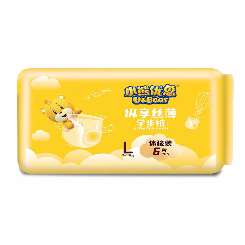 小熊优恩 拉拉裤L6片体验装 
 
3.9+邮费