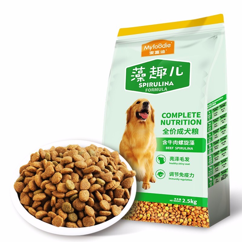 麦富迪 藻趣儿通用成犬狗粮2.5kg
 
20元
麦富迪 藻趣儿通用成猫粮1.5kg
 
13元