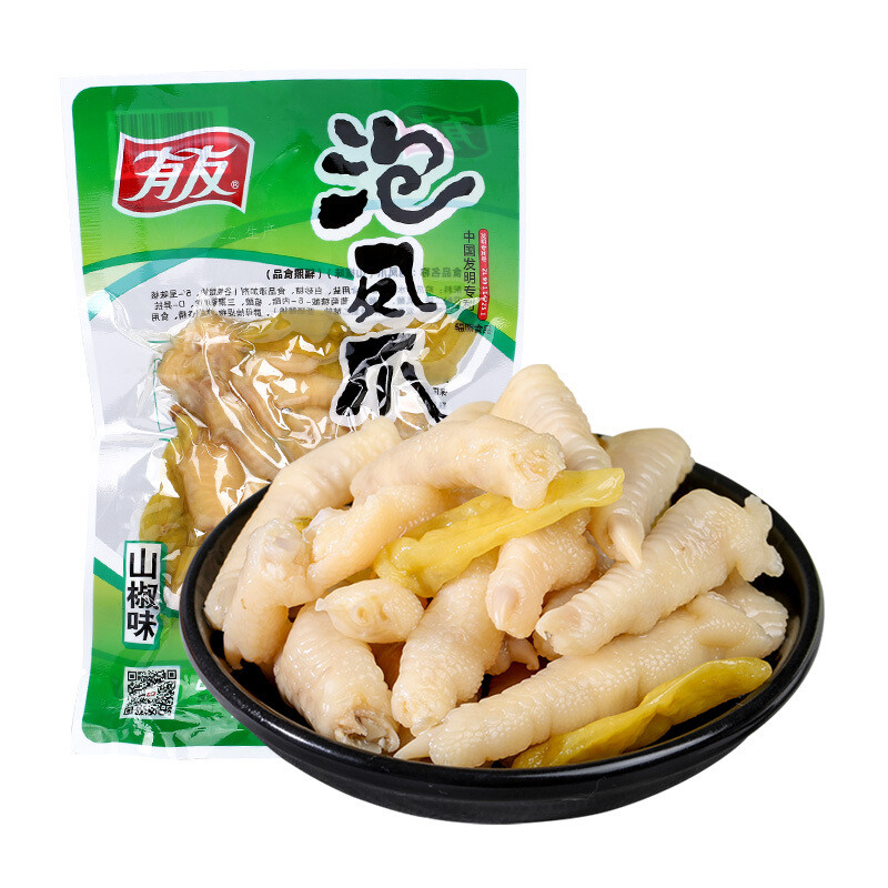 领了食品70-20劵
有友 泡椒凤爪 山椒味95g，买5件16.75
 
丹夫 华夫饼巴特酥 黄油酥脆奶皮 72g/盒，买4件24

