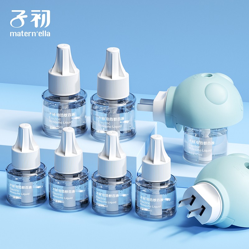 满299元享5折 2件7.50折 【买7件】
子初（matern’ella）电热蚊香液45ml*7瓶+2器 
折后单价: 11.75 折扣比例: 3.2折 
