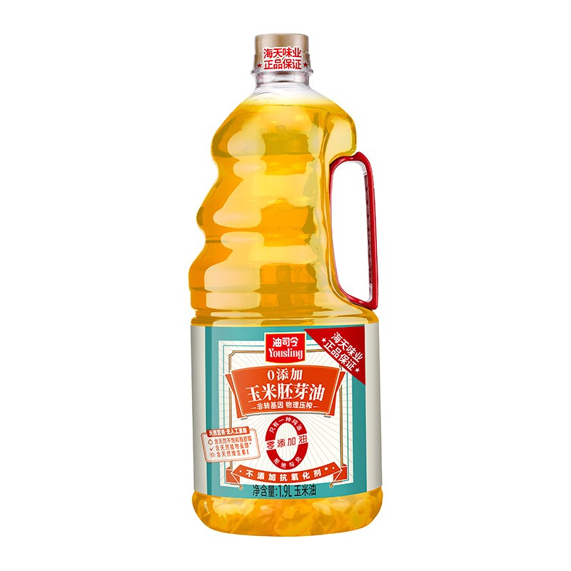 油司令 食用油 玉米胚芽油1.9L
 
下单2件单件21.52元