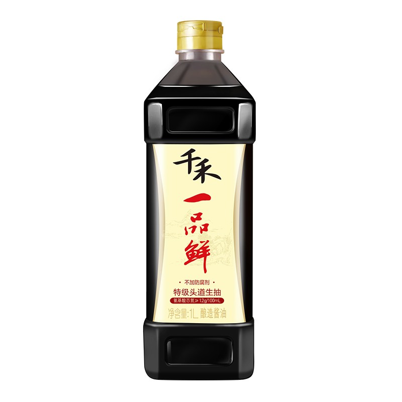 千禾 酱油 一品鲜 1L
 
9.9亓