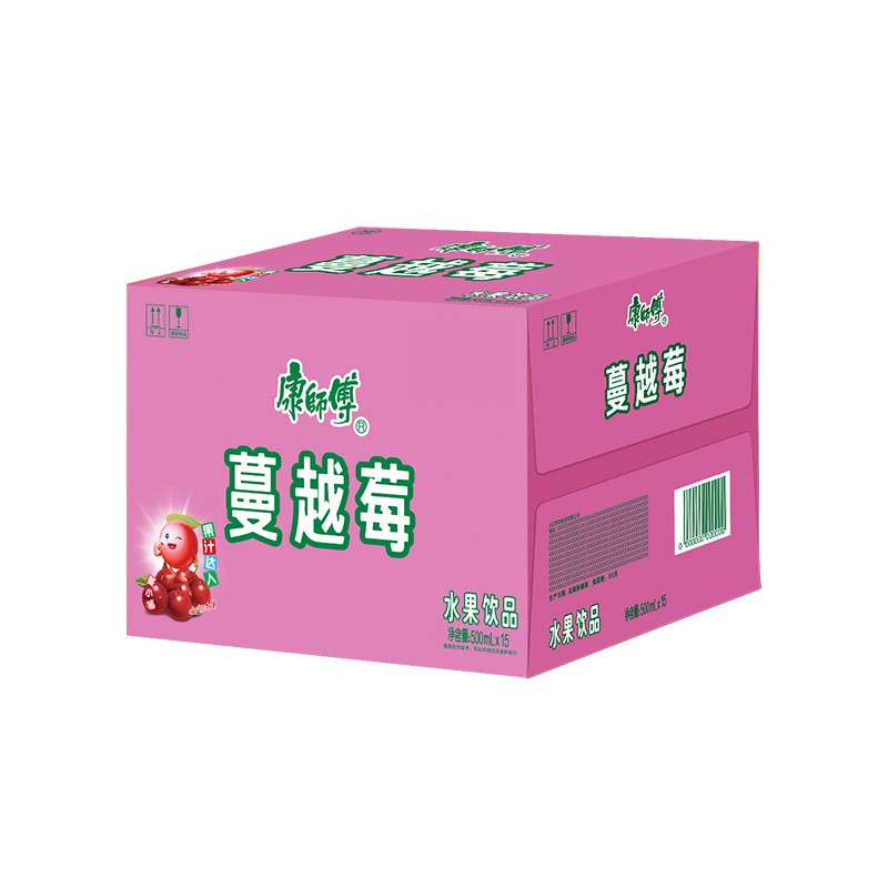 康师傅蔓越莓500ml*15
 
部分地区有货  下单2件单件28.02元