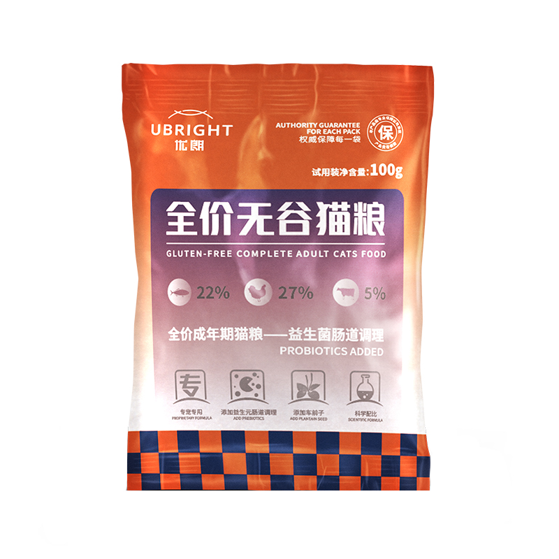 店铺会员价1元
优朗全价猫粮100g
