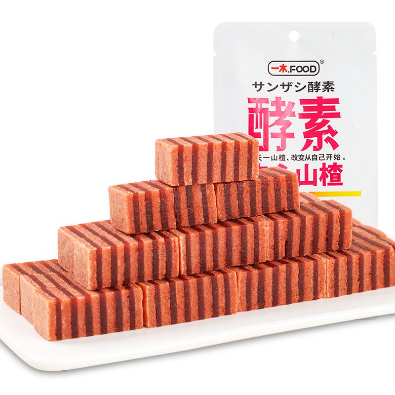 一木 蜜饯果脯 酵素山楂 夹心山楂 山楂汉堡 休闲健康山楂188g/袋
 
下单21件单件4.71元