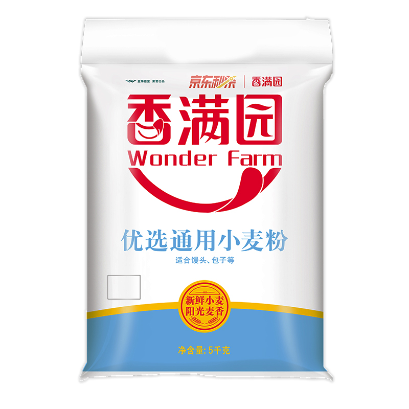 香满园 中筋面粉 5kg
 
拍下用陪伴计划5元劵后11.6