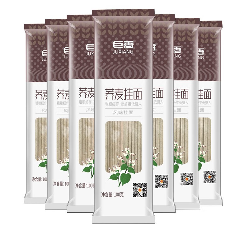 22点秒杀  限量9.7元
巨香荞麦面100g*10包
