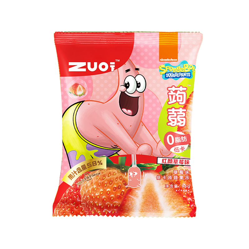 神单来了,速度!
ZUO一下果冻海绵母婴联名0脂低卡蒟蒻果汁果冻魔芋代餐6枚/红颜草莓味
 
下单10件，单件6.05元【神价格】 