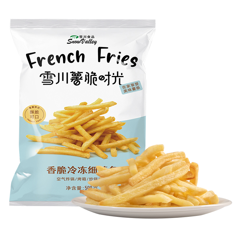 神单来了,速度!
雪川薯脆时光空气炸锅裹粉细薯条 500g  
 
7折+半价券 下单17件，单件3.63元【神价格】 