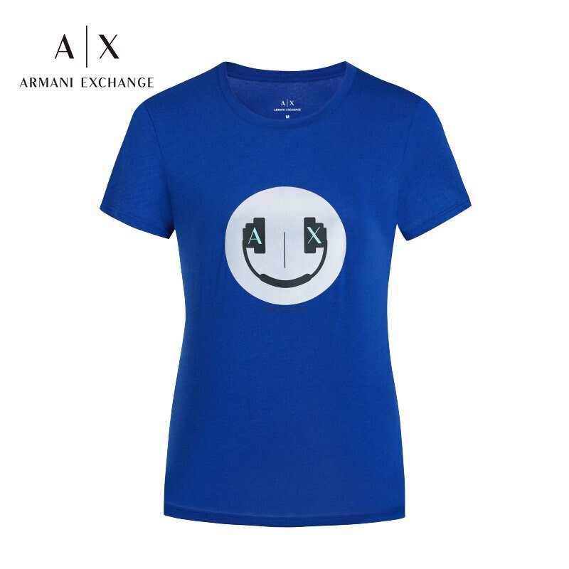 阿玛尼ARMANI EXCHANGE奢侈品女装AX女士T恤衫 3KYTHA-YJW1Z BLUE-15AE蓝色 S
 
下单2件单件122.7元